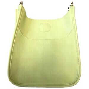 NEW AHDORNED women's mini messenger bag in lime green